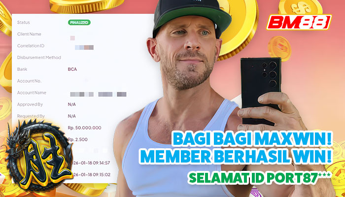 Bagi Bagi Maxwin! Member Berhasil Win